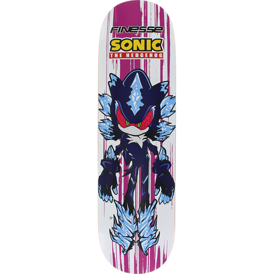 Finesse Sega Sonic Mephiles Hedgehog Skateboard Deck -8.0 DECK ONLY