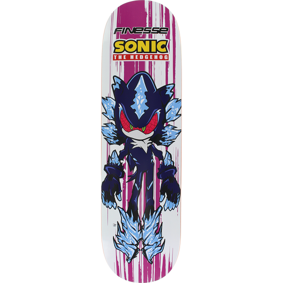 Finesse Sega Sonic Mephiles Hedgehog Skateboard Deck -8.0 DECK ONLY