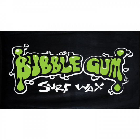 Bubble Gum Beach Towel Black/Green