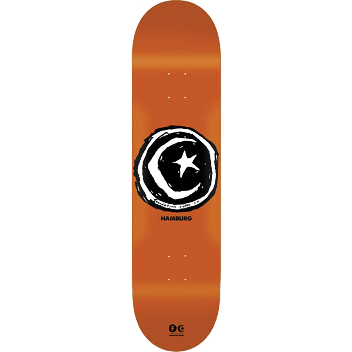 Foundation Hamburg Signature Skateboard Deck -8.75 DECK ONLY