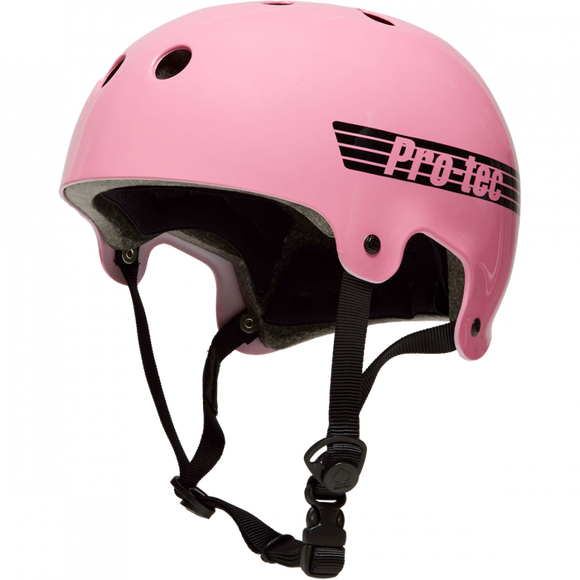 Protec Cl.Old School Gloss Pink Helmet