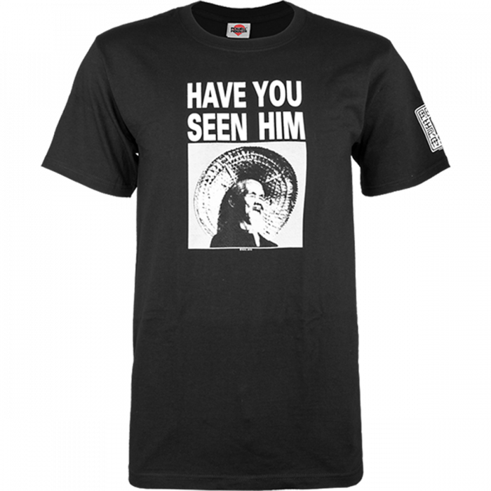 Powell Peralta Have You Seen Him T-Shirt - Size: Medium Black
