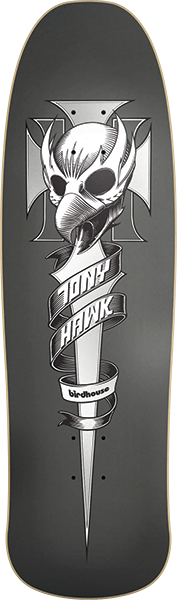 Birdhouse Hawk Crest Skateboard Deck -9.75x32 DECK ONLY