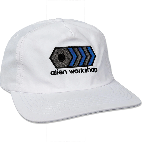 Alien Workshop Bolts Skate HAT - Adjustable White 