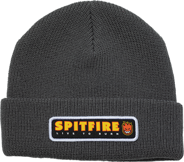 Spitfire Ltb Patch Cuff BEANIE Charcoal