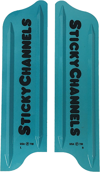 Sticky Channels 11" Aqua