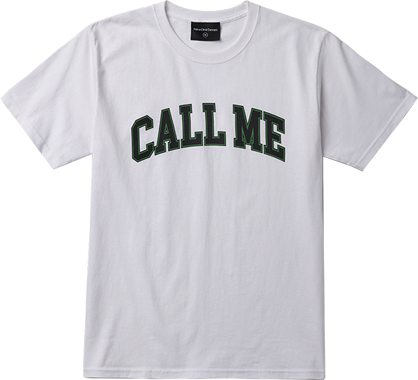Call Me 917 Call Me T-Shirt - Size: Large White