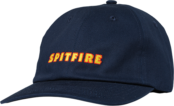 Spitfire Ltb Script Ii Skate HAT - Adjustable Navy 