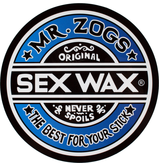 Sexwax Circle 3" Decal Assorted