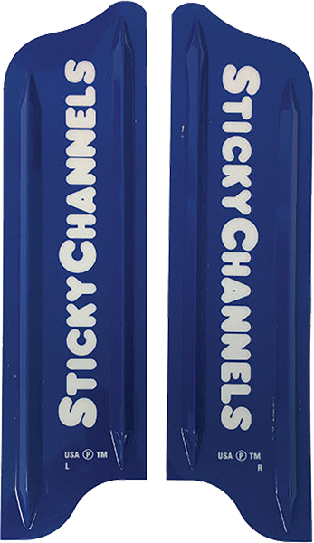 Sticky Channels 11" Blue