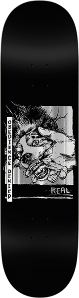 Real Obedience Denied Skateboard Deck -8.75 DECK ONLY