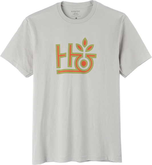 Habitat Pod Classic T-Shirt - Size: Large Silver/Green/Red
