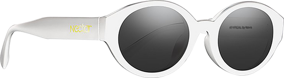 Nectar Atypical White/Black Sunglasses