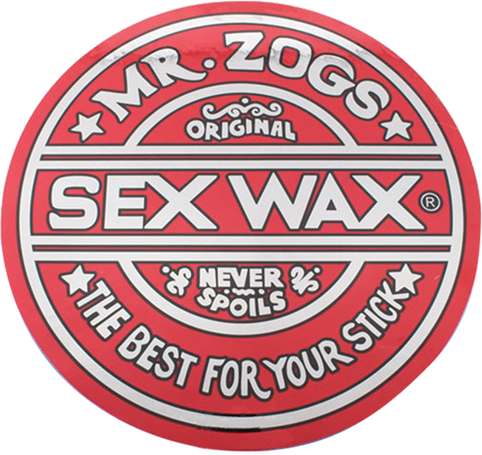 Sexwax Circle 9.5" Decal Assorted