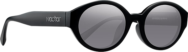 Nectar Atypical Black/Silver Sunglasses