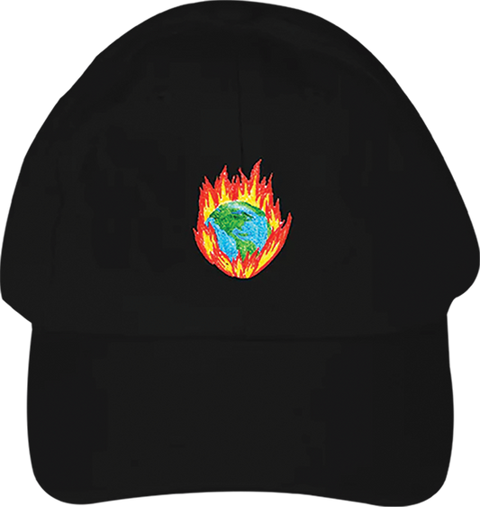 Sour In Flames Skate HAT - Adjustable Black 