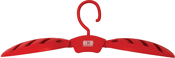 Ocean and Earth Quick Dry Wetsuit Hanger Red
