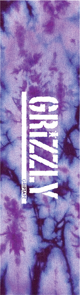 Grizzly 1-Sheet Tie Dye Stamp Purple Ice