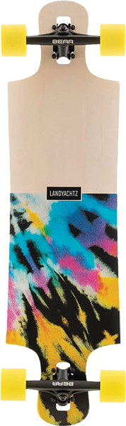 Landyachtz Drop Hammer Skate Or Dye Longboard Skateboard -10x36.5 