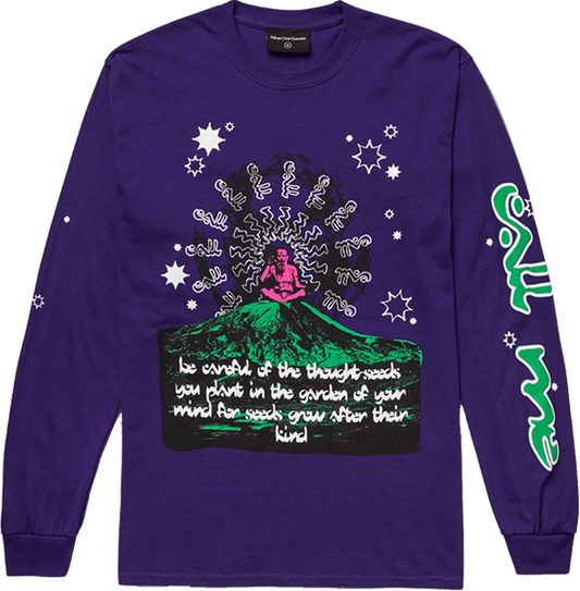 Call Me 917 Hippy Ls Size: SMALL Purple