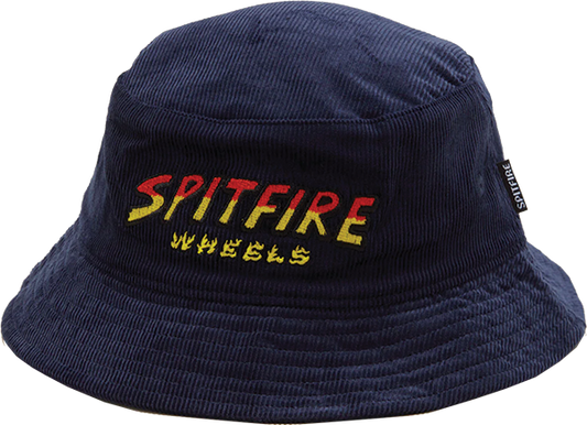 Spitfire Hell Hounds Script Bucket Skate HAT - Ofm-Navy 