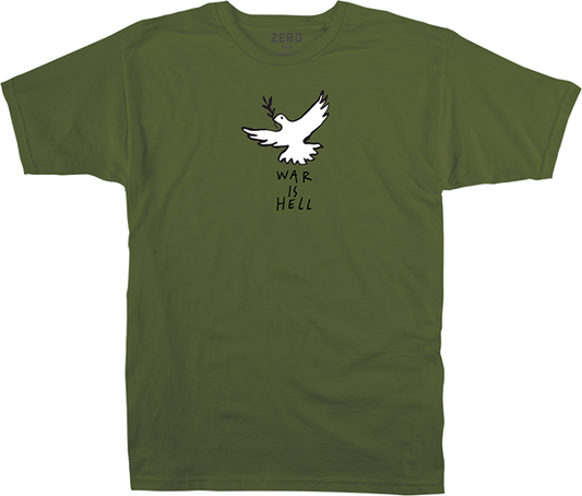 Zero War Is Hell T-Shirt - Size: Small Army