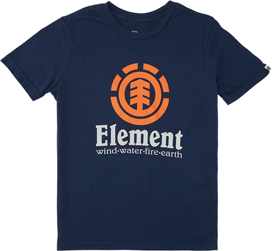 Ele Vertical Youth T-Shirt - Eclipse Navy