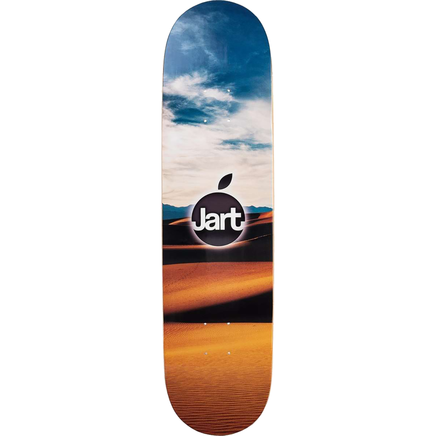 Jart Orange Skateboard Deck -8.0 DECK ONLY