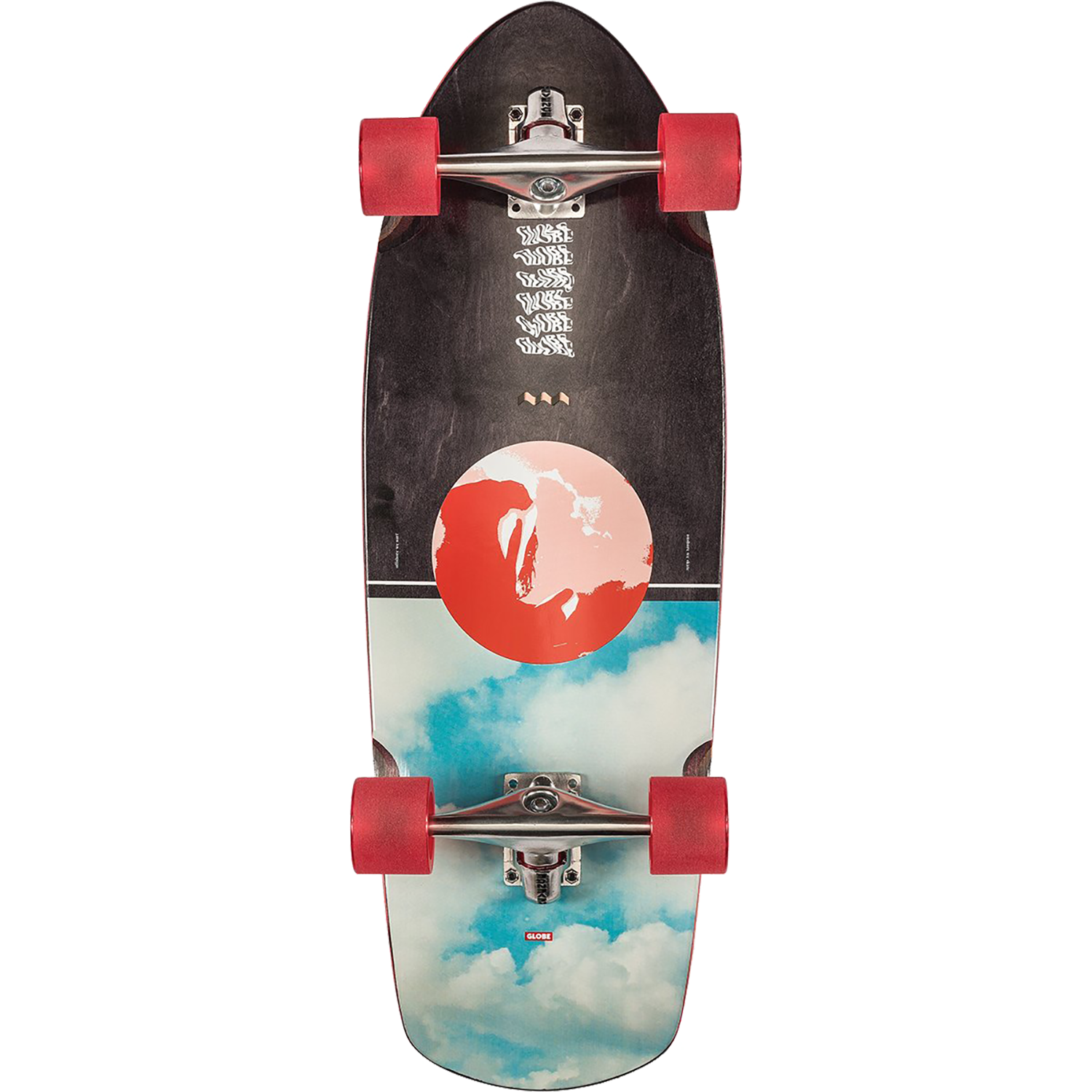 Globe Stubby Cruiser Complete Skateboard -10x30 On-Shore/Closeout 