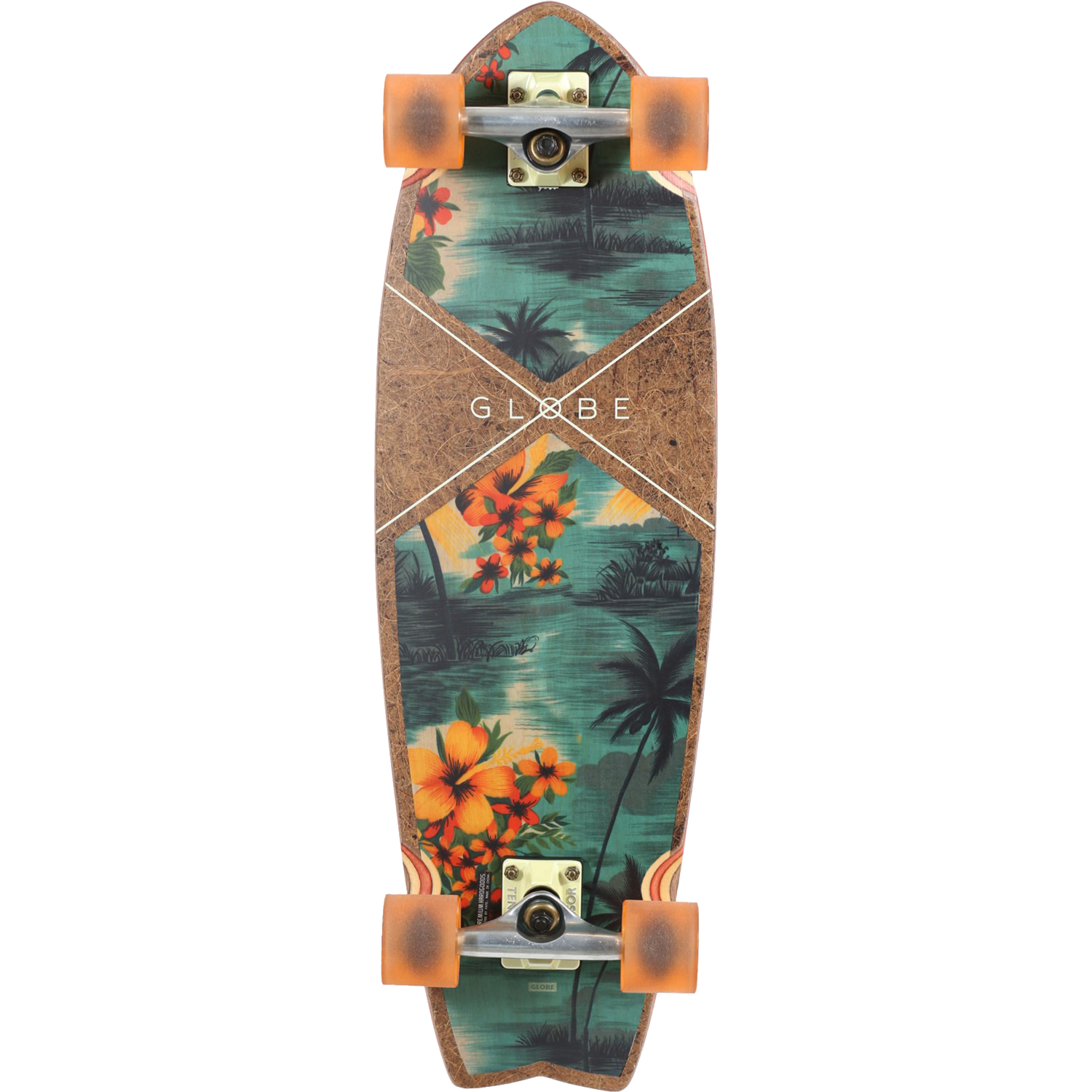 Globe Sun City Complete Skateboard -9x30 Coconut/Hawaiian 
