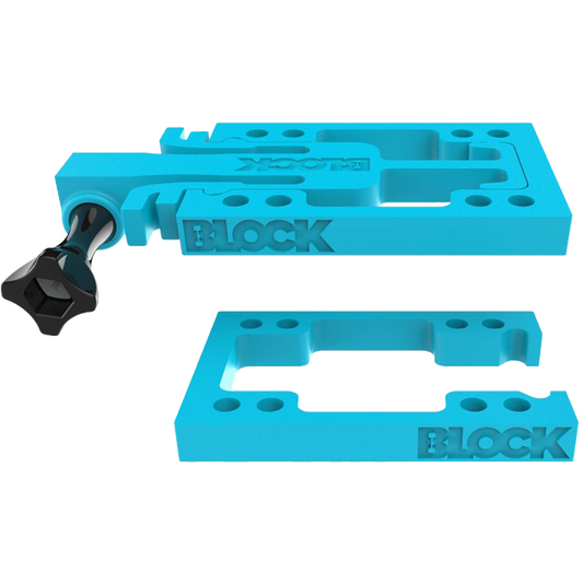 Block Riser Goblock Risers Kit Blue (Connect GoPro's HeroÆ to your Skateboard) | Universo Extremo Boards Skate & Surf