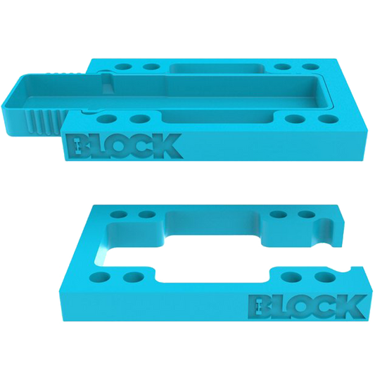 Block Riser Stashblock Risers Kit Blue | Universo Extremo Boards Skate & Surf
