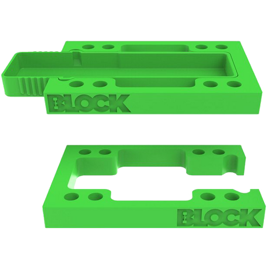 Block Riser Stashblock Risers Kit Green | Universo Extremo Boards Skate & Surf