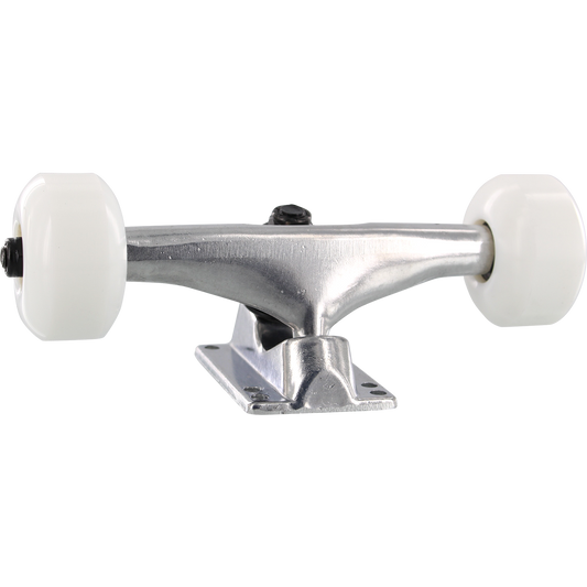 Essentials Assembly 5.25 Raw W/White 52mm Skateboard Trucks (Set of 2)