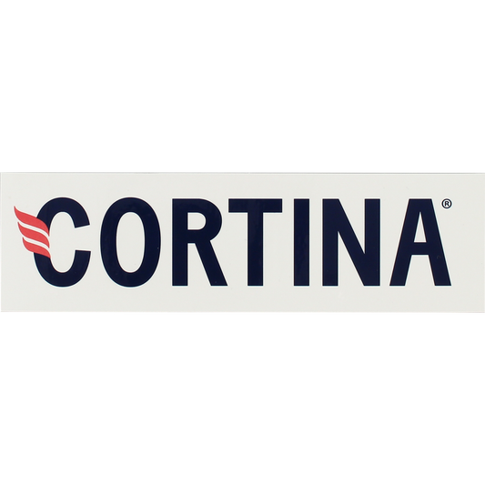 Cortina Classic Logo Sticker Single