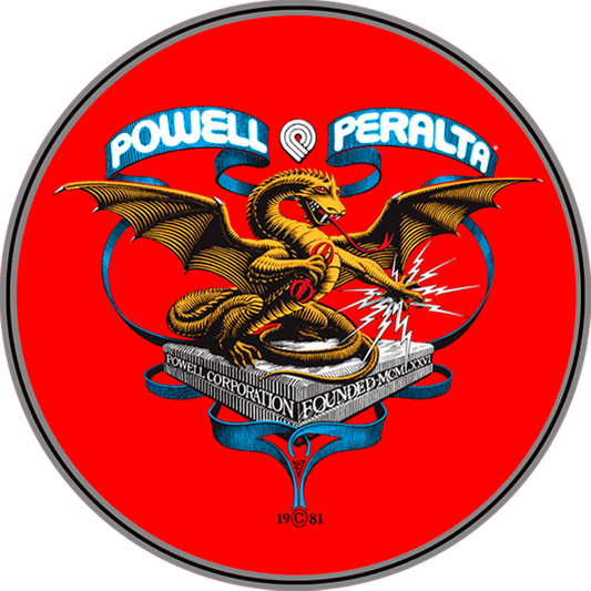Powell Peralta Banner Dragon 4" Decal Single |Universo Extremo Boards Skate & Surf