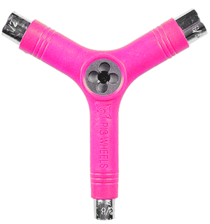 Pig Neon Pink Tri-Socket/Threader Skate Tool
