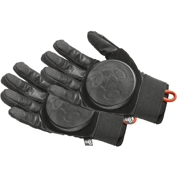 Triple 8 Downhill Slide Gloves L/XL-Black 