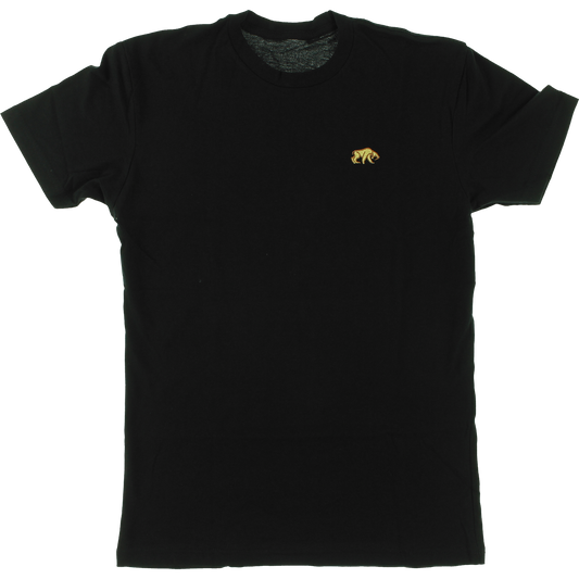 Habitat Saber Tooth Embroidered T-Shirt - Size: SMALL Black