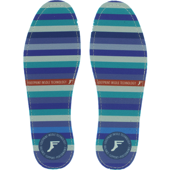 Footprint Kingfoam Stripes 10-10.5 Insole | Universo Extremo Boards Skate & Surf