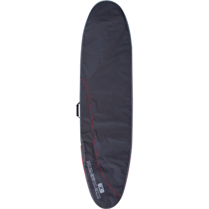 O&E Ocean & Earth Aircon Longboard Cover 9'6" Black/Red/Grey