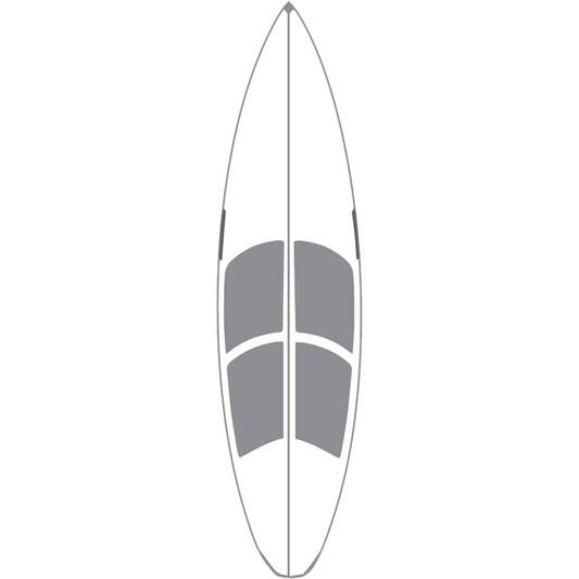 Hawaiian Hotgrip Wax Mat 6'0" Shortboard