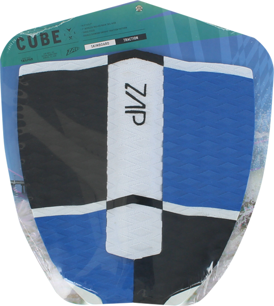 Zap Cube Tail Pad Black/Blue/White | Universo Extremo Boards Surf & Skate