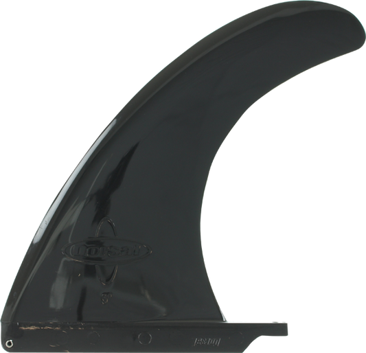 Dorsal Longboard Signature Series Fin 9" Black Surfboard FIN  -  1 SINGLE FIN