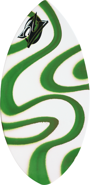 Skimboard Zap Lazer Skimboard - 40.25x20 Assorted Green| Universo Extremo Boards