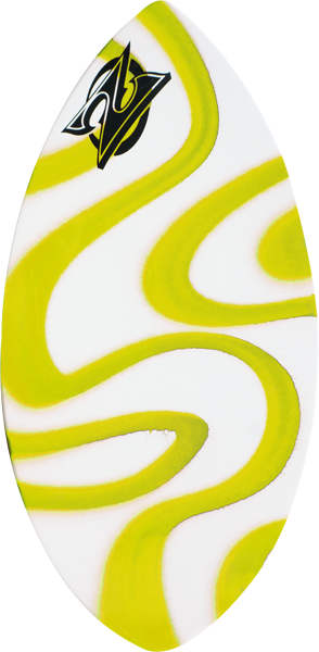 Skimboard Zap Lazer Skimboard - 40.25x20 Assorted Yellow| Universo Extremo Boards