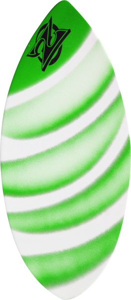 Skimboard Zap Wedge Small Skimboard - 40x17.5 Assorted Green| Universo Extremo Boards