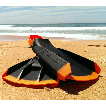 Dmc Repellor Swim Fins S-Black/Orange (Size6-7)