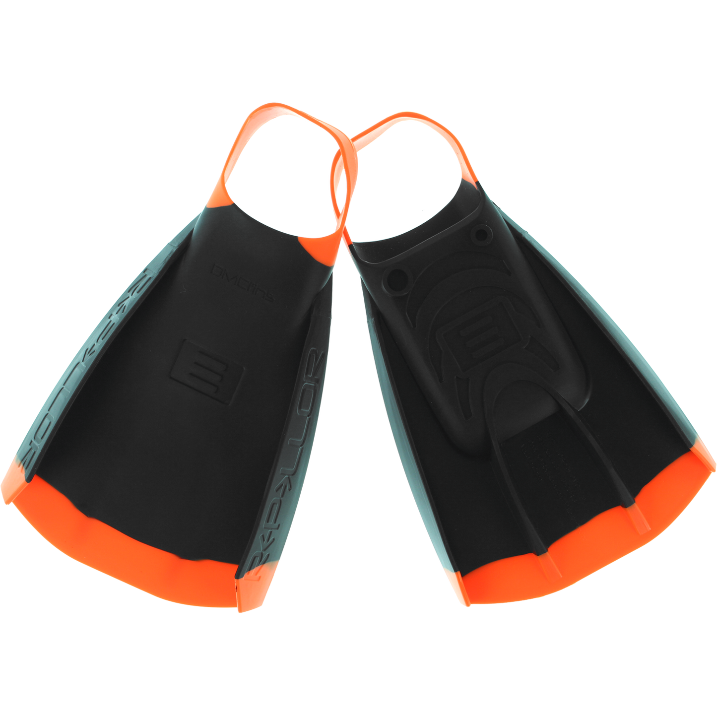 Dmc Repellor Swim Fins M/L-Black/Orange (Size9-10)