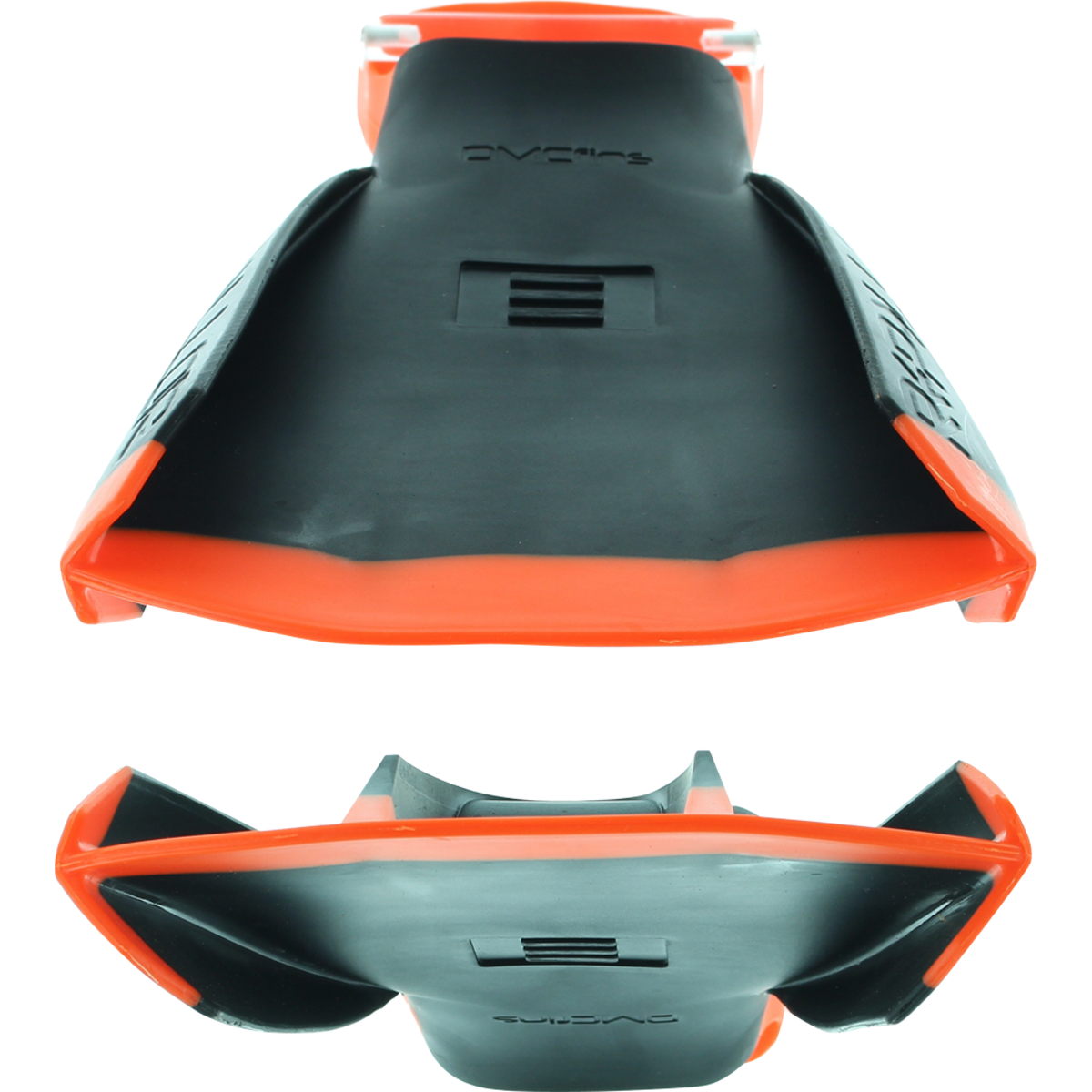 Dmc Repellor Swim Fins L-Black/Orange (Size10-11)